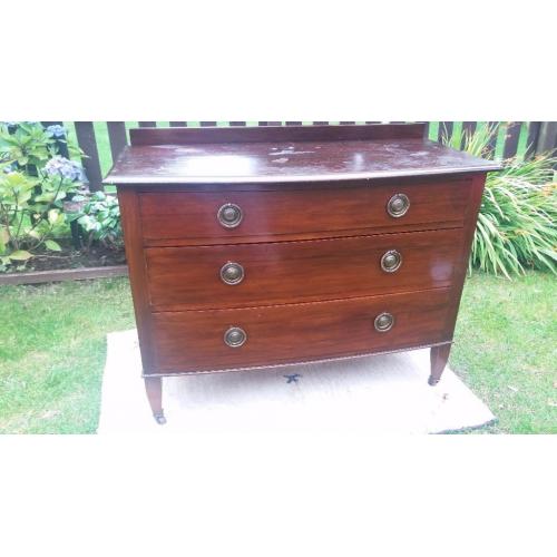 Mahogany Chest of drawers