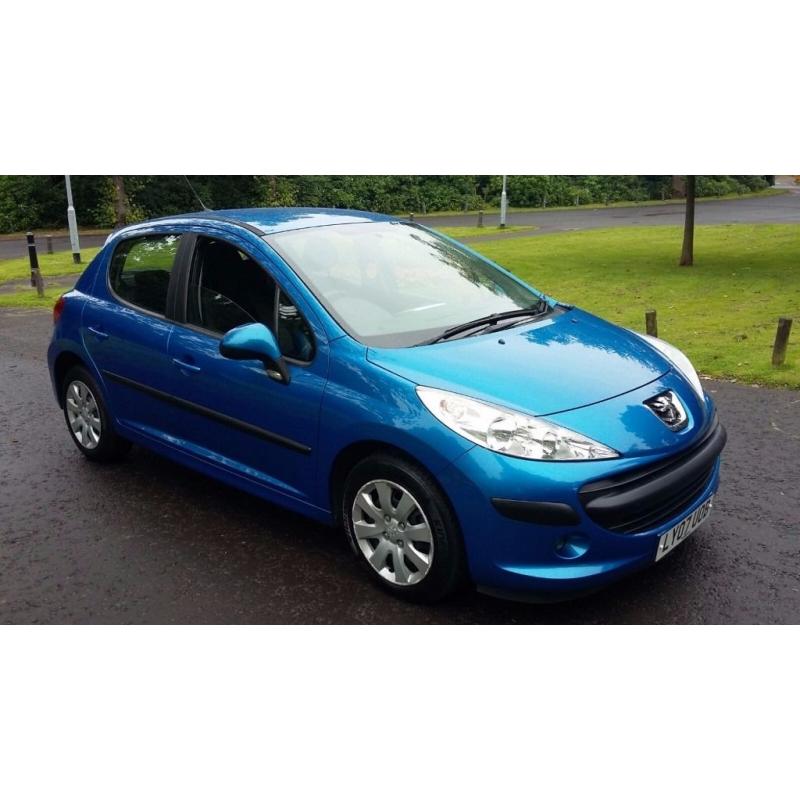 Peugeot 207 1.400cc, 07 Plate, *Two owners from new* 56000 genuine low miles