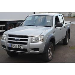FORD RANGER D/C 4X4 2500cc 2006 Pick up SILVER only 124,308 Mileage!!!!