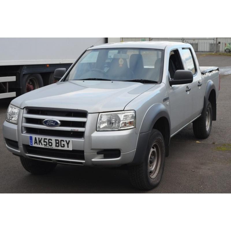 FORD RANGER D/C 4X4 2500cc 2006 Pick up SILVER only 124,308 Mileage!!!!