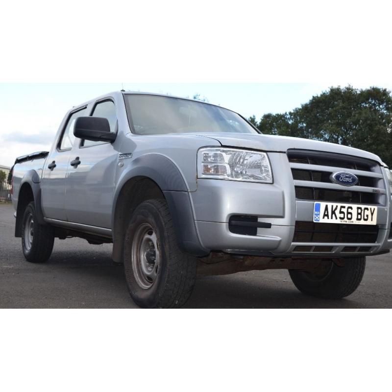 FORD RANGER D/C 4X4 2500cc 2006 Pick up SILVER only 124,308 Mileage!!!!
