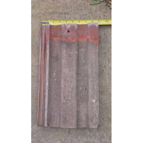 Tyzack concrete interlocking roof tiles not marley ludlow plus