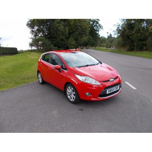 2010 59 FORD FIESTA 1.4 ZETEC 5 DOOR MOT SEPTEMBER 2017