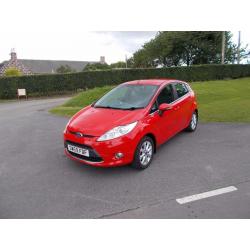 2010 59 FORD FIESTA 1.4 ZETEC 5 DOOR MOT SEPTEMBER 2017