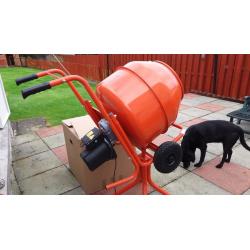 Concrete mixer/cement mixer 137ltr