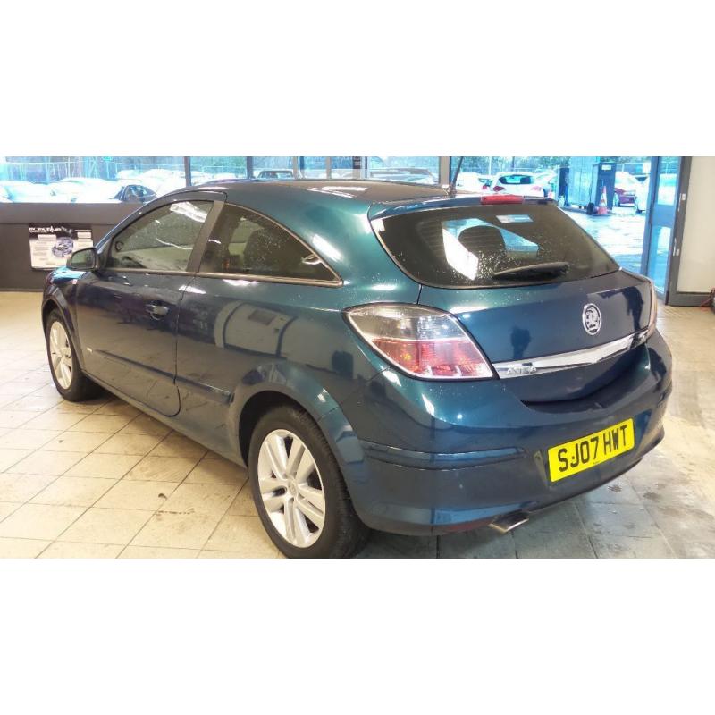 2007 07 VAUXHALL ASTRA 1.6 SXI 3D 115 BHP *PART EX WELCOME*24 HOUR INSURANCE*WARRANTY*