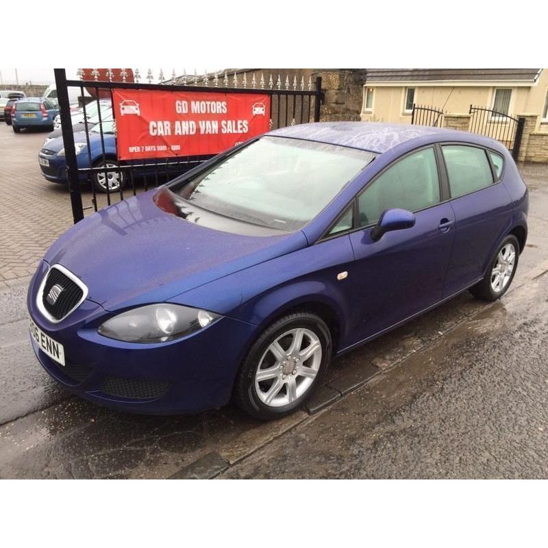 2006 SEAT LEON 1.6, 1 YEARS MOT, SERVICE HISTORY, NOT GOLF A3 MEGANE FOCUS ASTRA