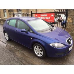 2006 SEAT LEON 1.6, 1 YEARS MOT, SERVICE HISTORY, NOT GOLF A3 MEGANE FOCUS ASTRA
