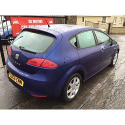 2006 SEAT LEON 1.6, 1 YEARS MOT, SERVICE HISTORY, NOT GOLF A3 MEGANE FOCUS ASTRA