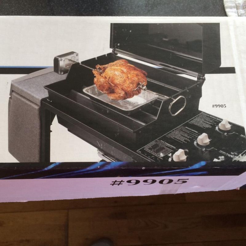 Weber Gas bbq rotisserie