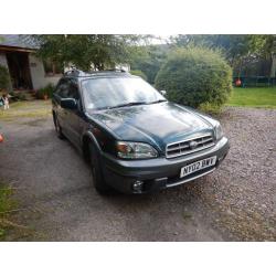 Subaru Outback 2002, 4x4, low range, Good winter car.