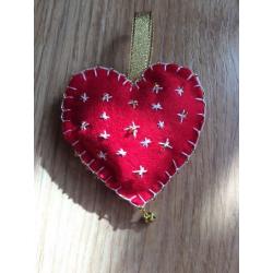 Felt hearts