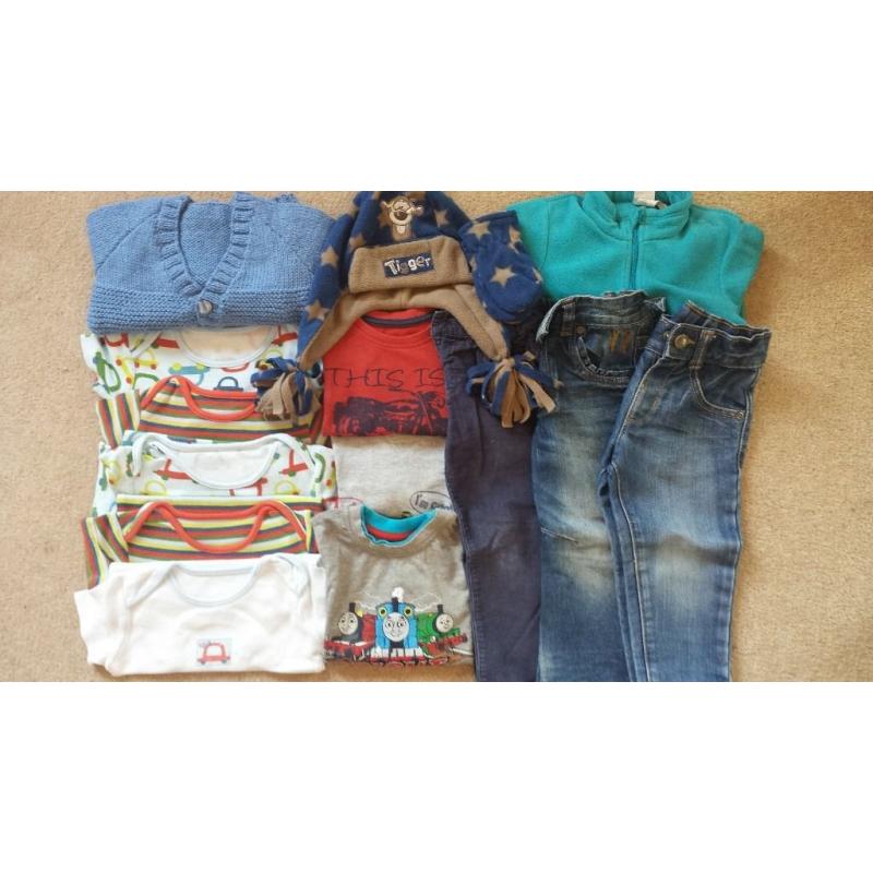 Bundle of Boy's Clothes 12 - 18 Months