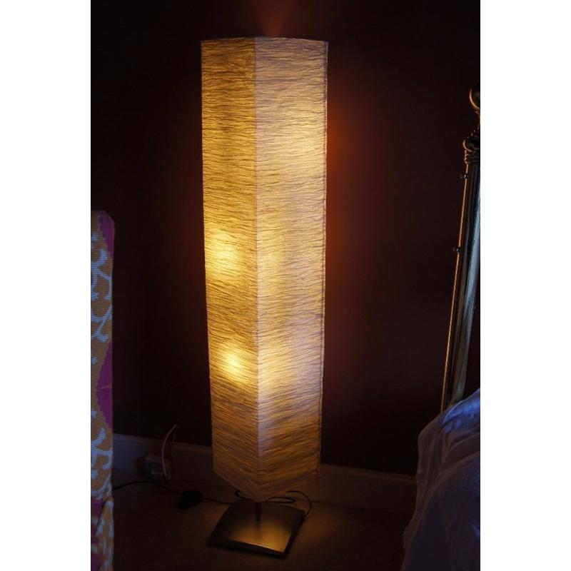 Ikea Tall Square Vretten Paper Lamp