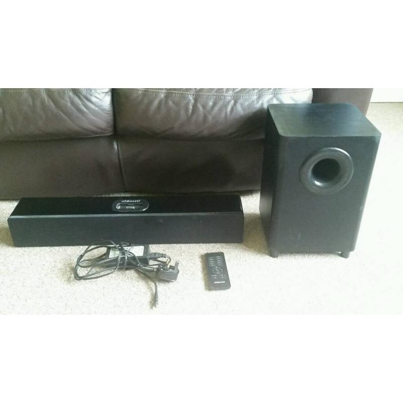 Orbitsound sound bar with sub woofer