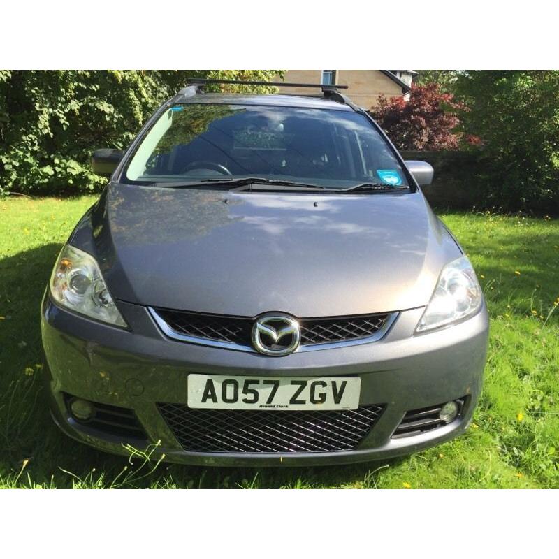2007 Mazda 5 Mazda5 Sport 7 Seater MPV low mileage 1 year MOT