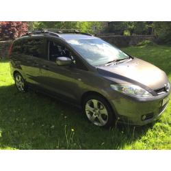 2007 Mazda 5 Mazda5 Sport 7 Seater MPV low mileage 1 year MOT