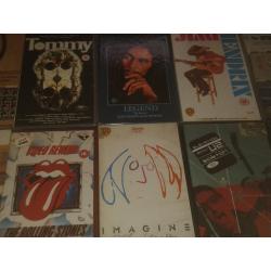 Collection of Original VHS music videos + cassettes all in excellent condition.Not all are pictured)