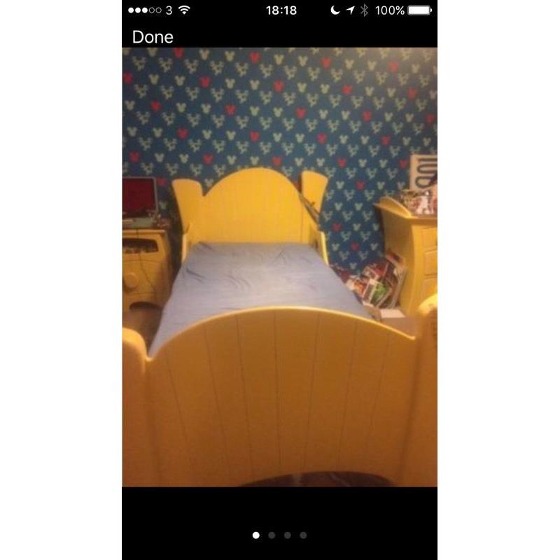 Kids funky furniture , bed , wardrobe , bed side table and drawers