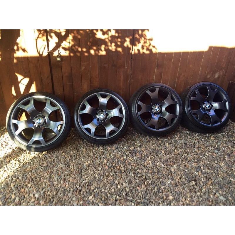 BMW 19" Tiger Claw Alloy Wheels Alloys freshly Powder coated