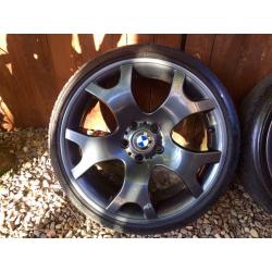 BMW 19" Tiger Claw Alloy Wheels Alloys freshly Powder coated