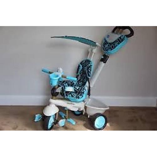 Blue smart trike
