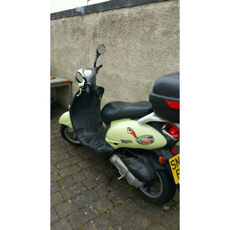 yup 50 scooter.