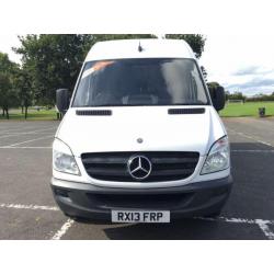 2013 13 MERCEDES-BENZ SPRINTER 2.1 313 CDI LWB 1D 129 BHP DIESEL