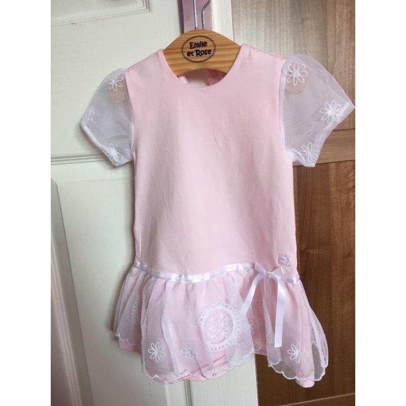 Emile et Rose pink dress