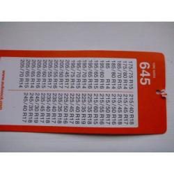 AutoSock Winter Tyre Sock size 645.