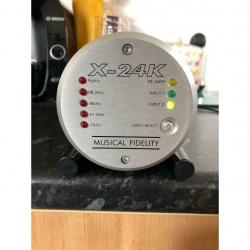 Musical Fidelity X-24k now has blue leds fitted.