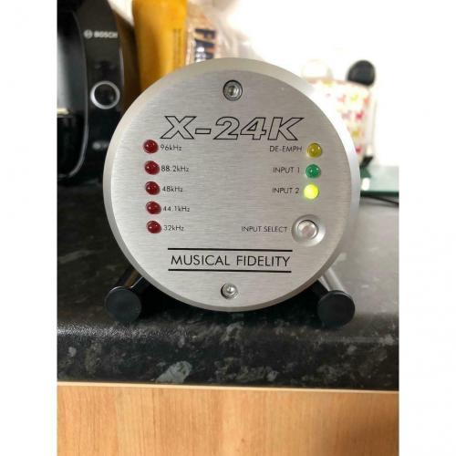 Musical Fidelity X-24k now has blue leds fitted.