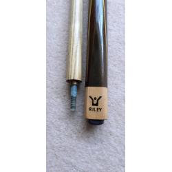 Riley 2-Piece Jimmy White Cue With Sports Life Hard Case Snooker Pool