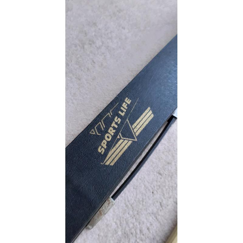 Riley 2-Piece Jimmy White Cue With Sports Life Hard Case Snooker Pool