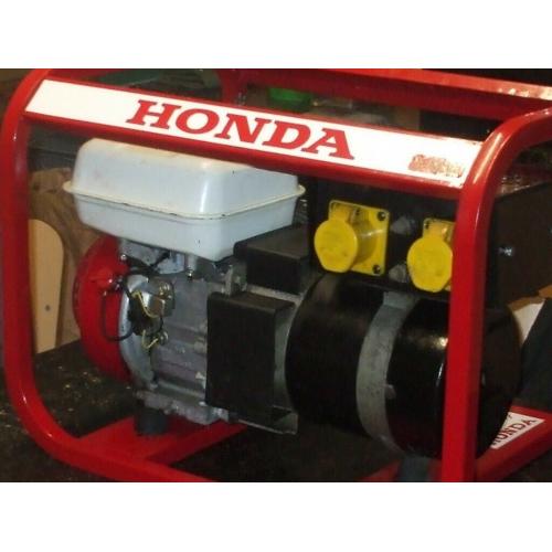 (R) 3.5KVA TOP OF THE RANGE GENUINE HONDA POWER TOOLS GENERATOR WITH LOW OIL AUTOMATIC SHUTDOWN