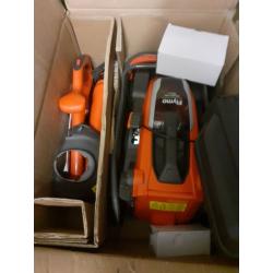 NEW Flymo Easimo Bundle Rotary Lawnmower Electric Mower & Grass Trimmer