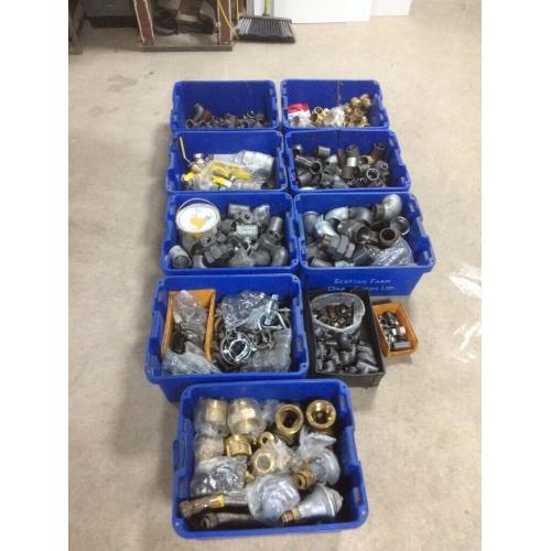 Gas pipe fittings (commercial)