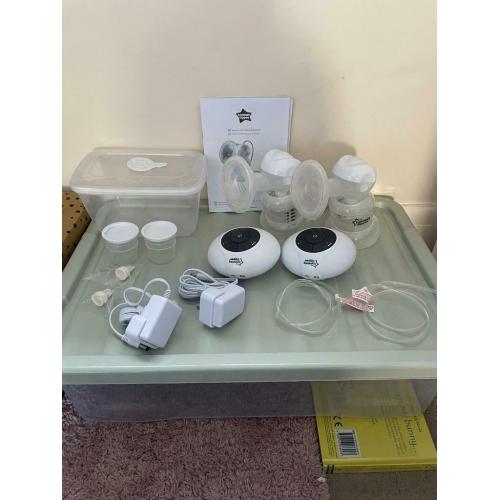 Tommee tippee electric breast pumps x2