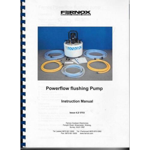 Fernox central heating descaling power flushing unit