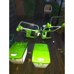 2 x Viking MB 655 Self Propelled Petrol Mowers