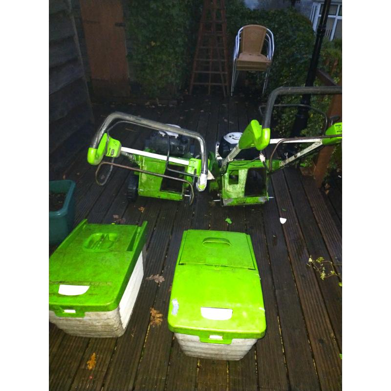 2 x Viking MB 655 Self Propelled Petrol Mowers