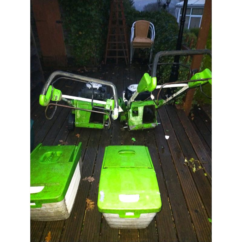 2 x Viking MB 655 Self Propelled Petrol Mowers