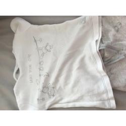 Hello little one bunny outfit