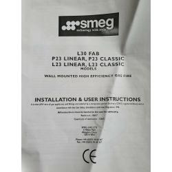SMEG L23 LINEAR FLULESS GAS FIRE