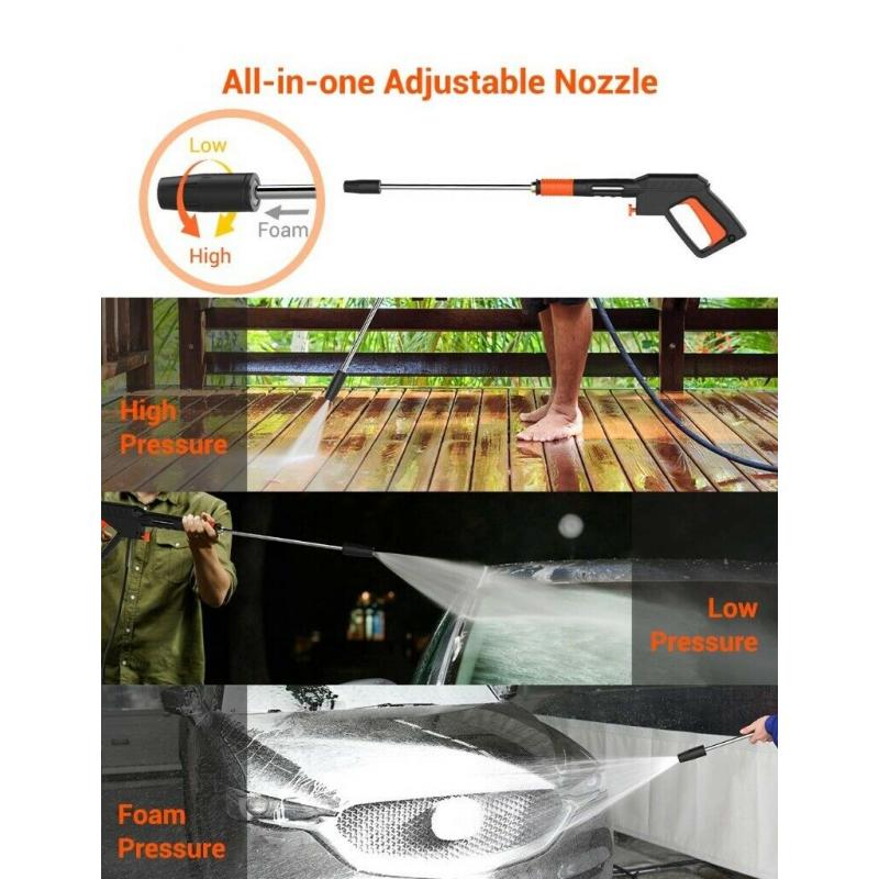 NEW Electric Pressure Power Washer,150Bar 2000W High Jet Washer Portable Car Washer Machine
