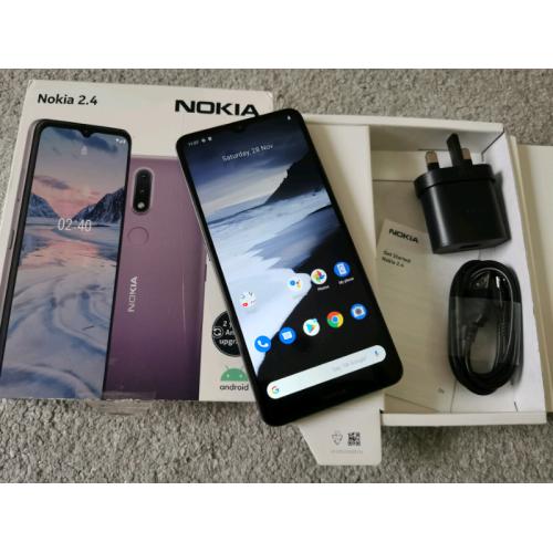 Nokia 2.4 32GB 6.5" Unlocked any sim mobile phone