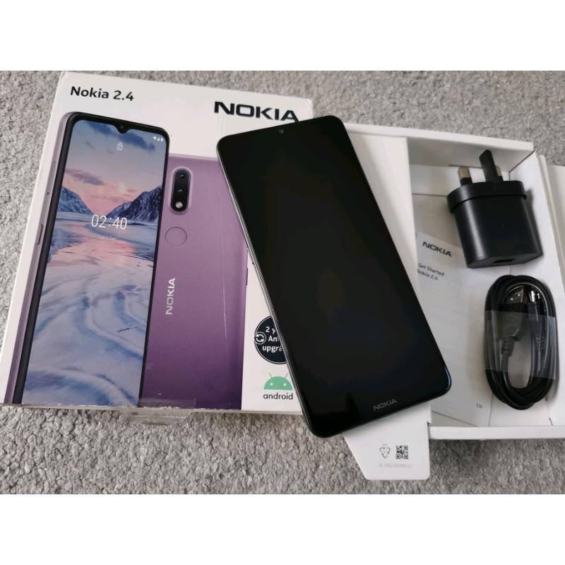 Nokia 2.4 32GB 6.5" Unlocked any sim mobile phone