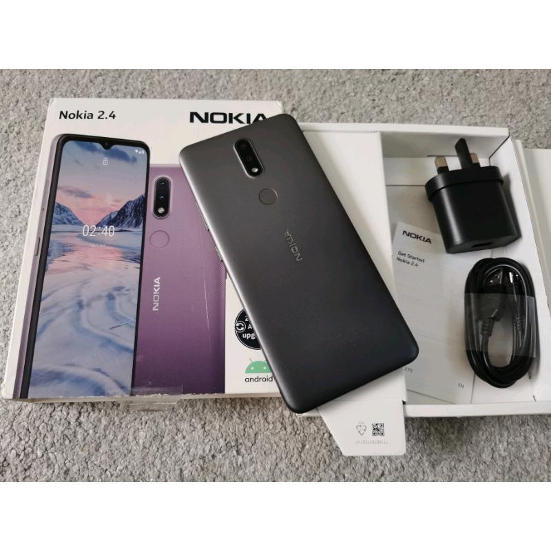 Nokia 2.4 32GB 6.5" Unlocked any sim mobile phone