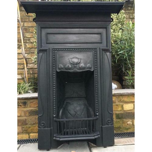 Wonderful Victorian cast iron fireplace
