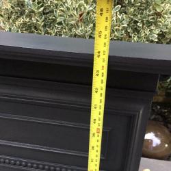 Wonderful Victorian cast iron fireplace